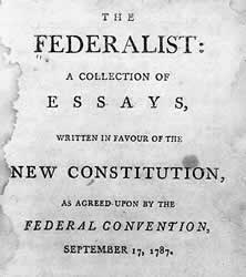 Federalist Papers James Madison