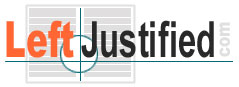 Left Justified