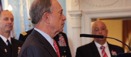 NYC Mayor Michael Bloomberg Gets Political at UNC Graduation