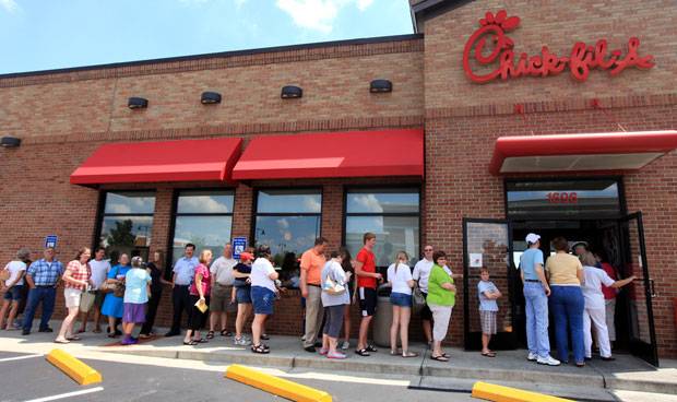 Long Lines and Record Sales Reported at Chick-fil-A Appreciation Day