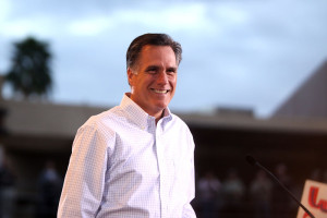 Mitt Romney; photo by  Gage Skidmore